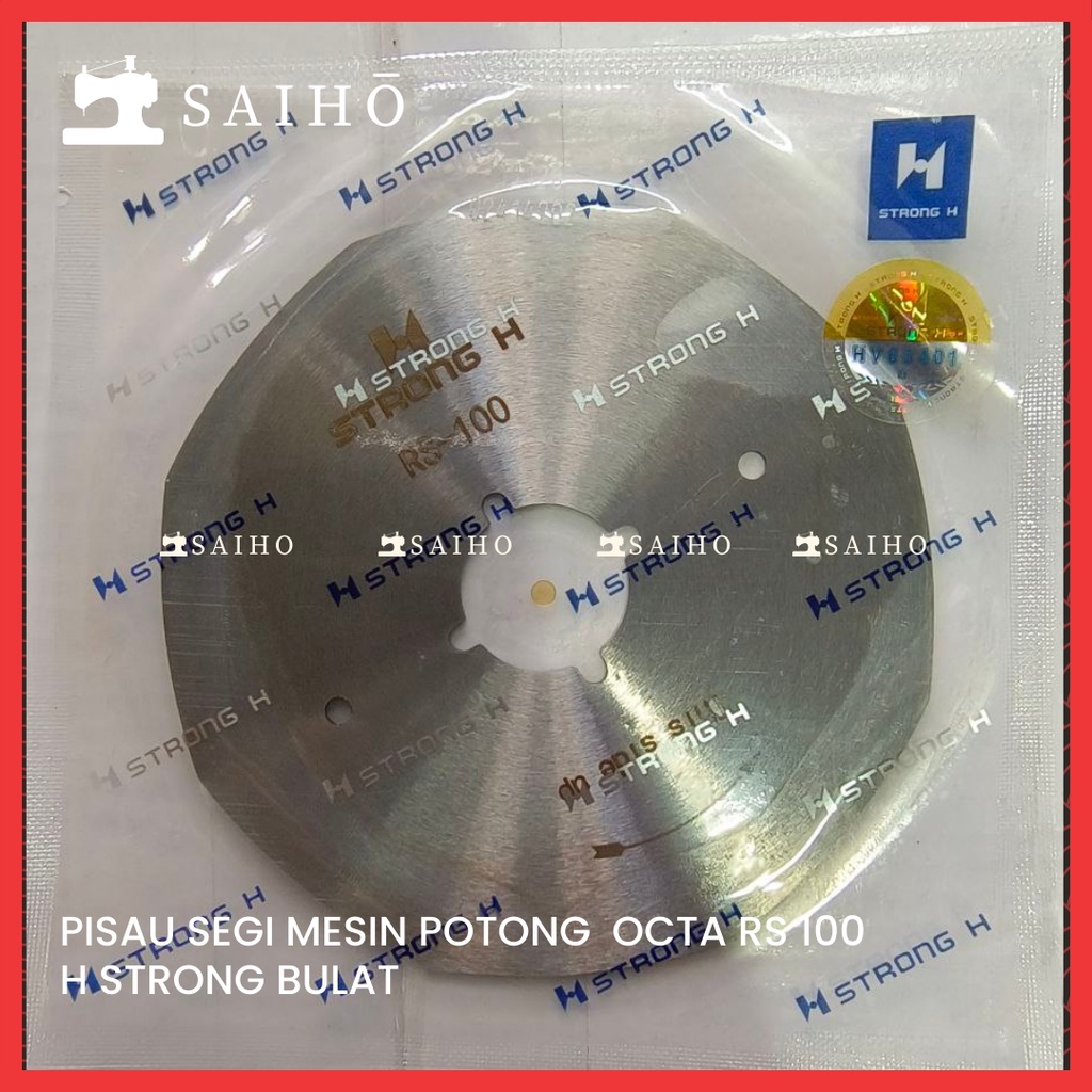 [H STRONG] Pisau Mesin Potong Octa RS - 100 Octagonal dan Bulat  - Premium Quality