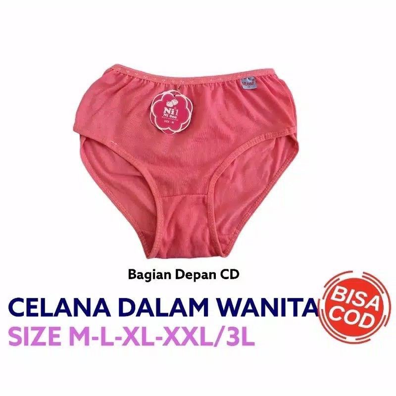 1 pis celana dalam wanita