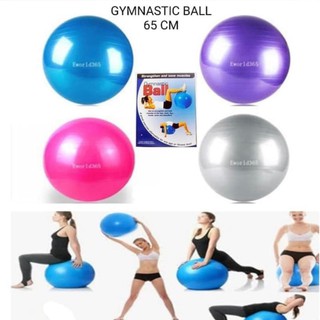JC Yoga Ball Alat Fitnes Gym 65 CM - Tanpa Pompa