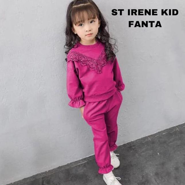 Sf- St Irene Kid Fanta Baju Setelan Anak Tanggung