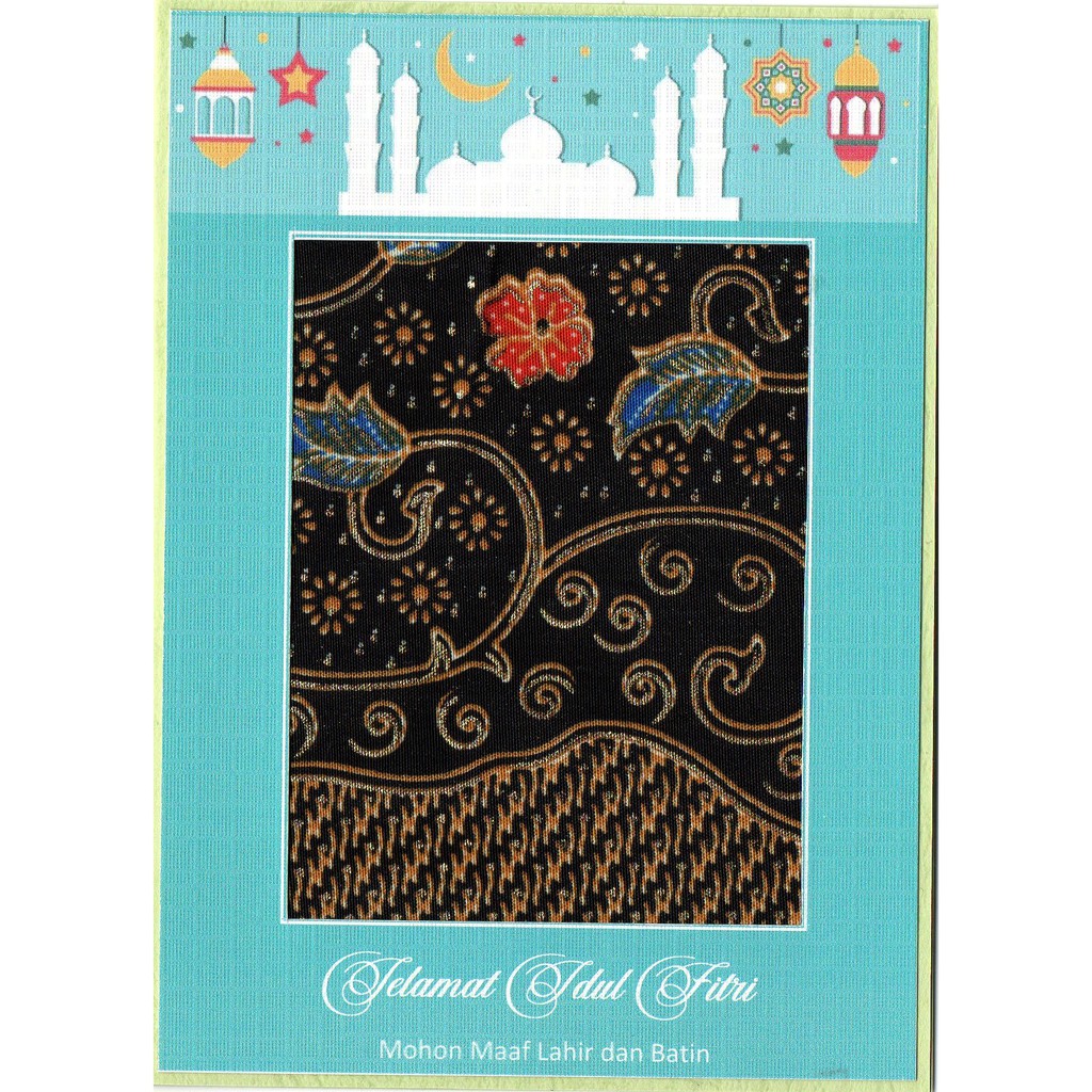

KARTU LEBARAN HAMPERS IDUL FITRI DGN KAIN BATIK 012020