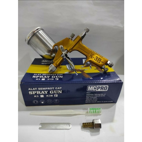 MC PRO K3B Nozzle 0.5mm spray gun K3B McPro GOLD