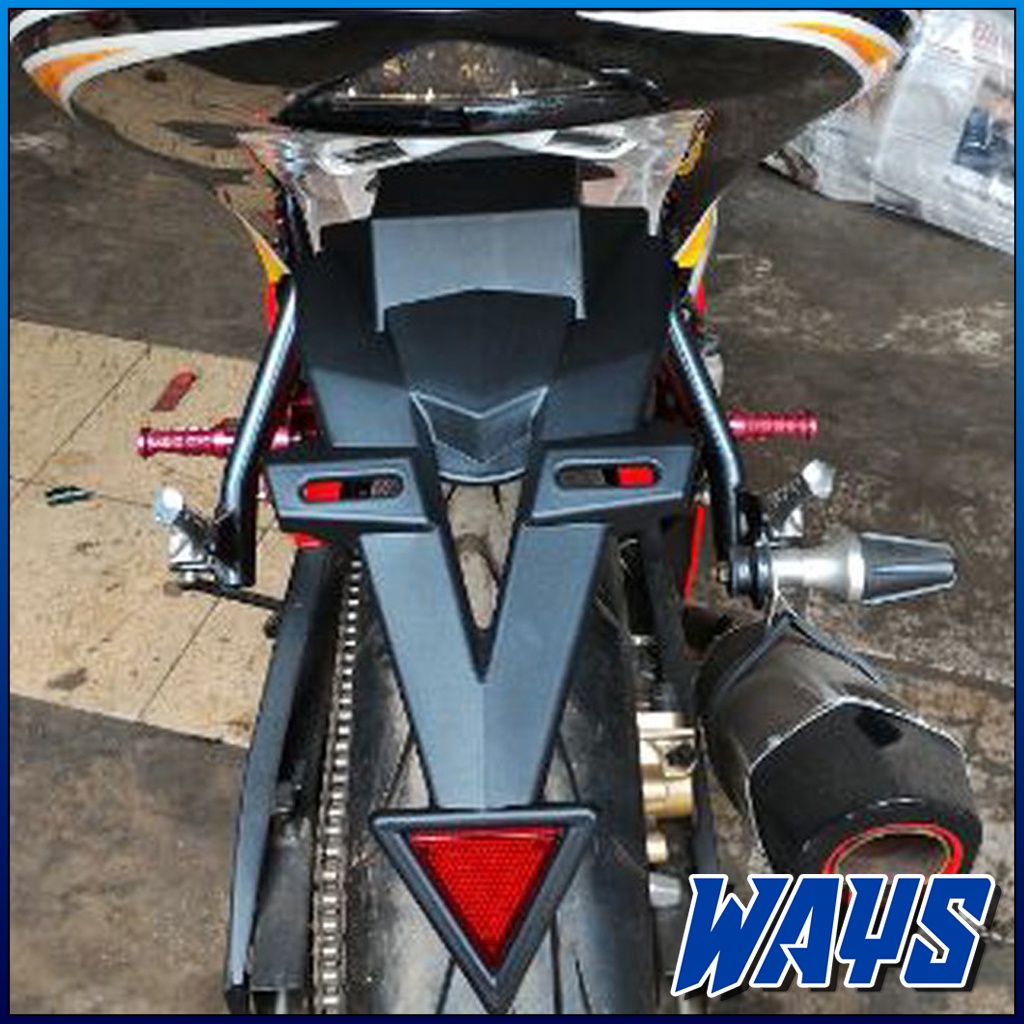 X326 | Spakbor Slebor Belakang Transformer Rear Fender Variasi Motor Universal