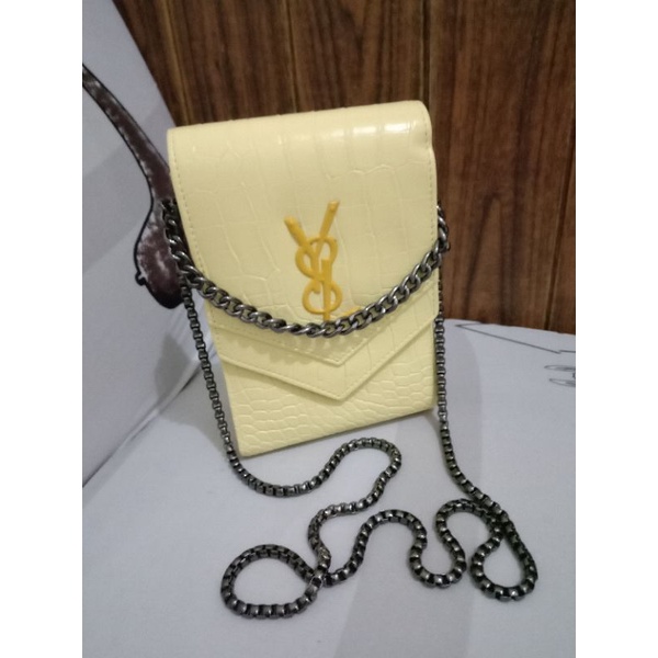 Tas HP wanita, YSL Sling bag fashion