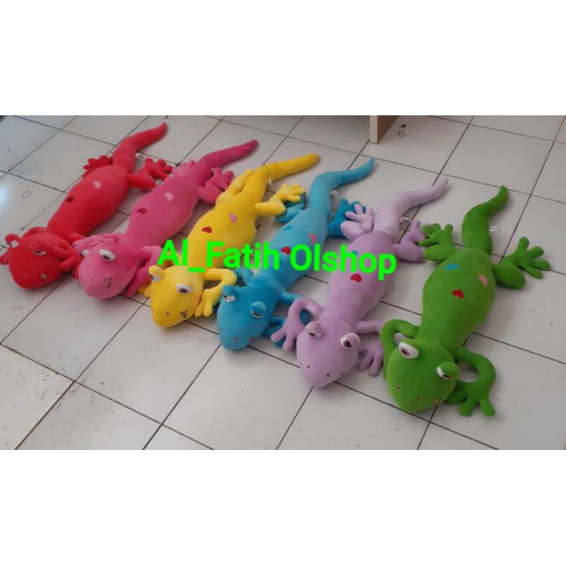 TERMURAH Boneka cicak reptil besar halus