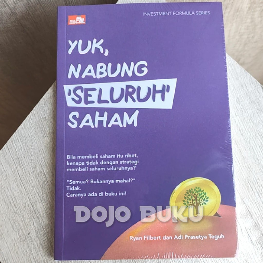 Buku Yuk Nabung Seluruh Saham by Ryan Filbert &amp; Adi Prasetya Investasi