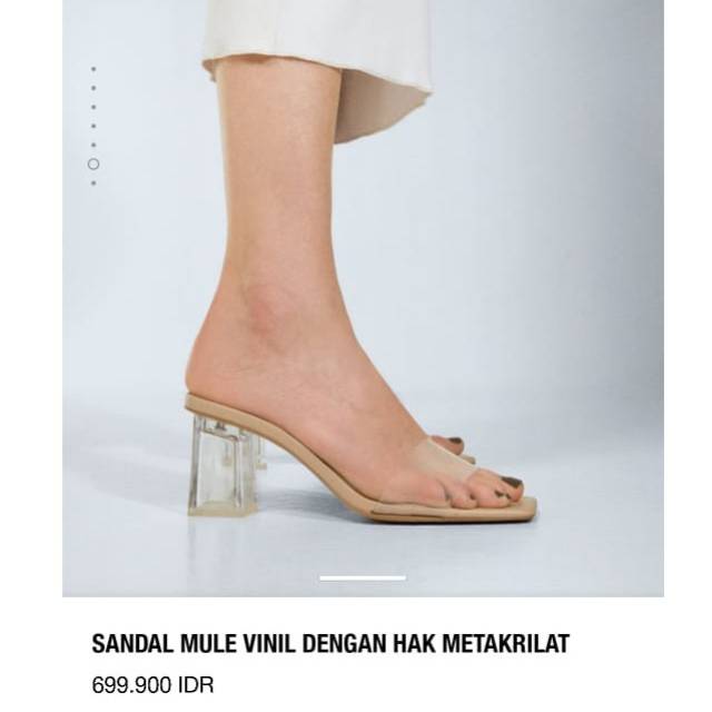 Sandal Mule Vinyl ZR-160