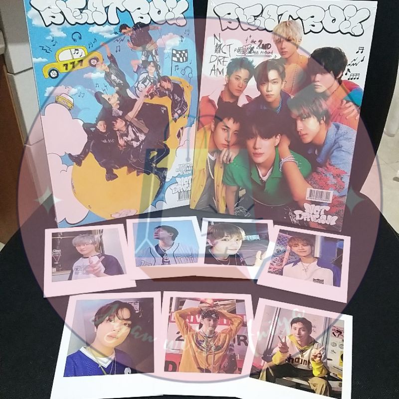 [Pelunasan] Sharing Polaroid Pola Event Synnara Beatbox NCT DREAM
