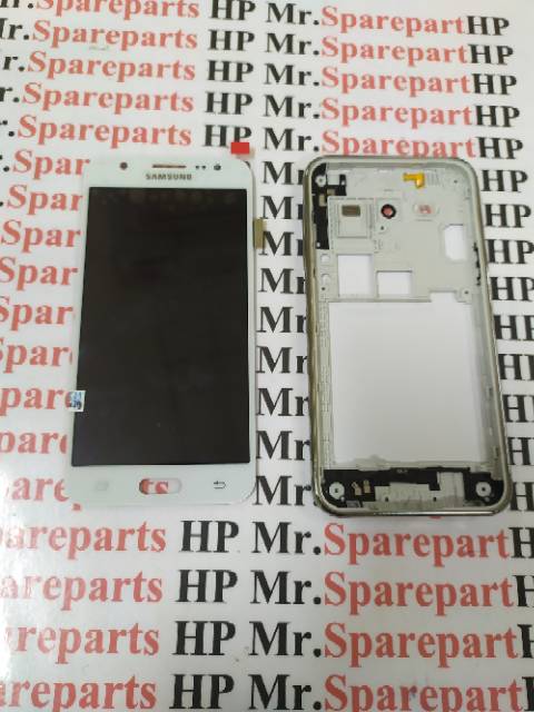 LCD TOUCHSCREEN PLUS KESING CASING FULLSET SAMSUNG J500 J5 2015 ORIGINAL KONTRAS