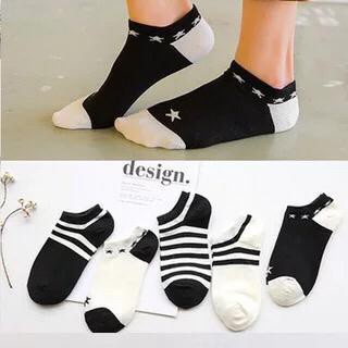 Kaos Kaki 5pasang Import Premium Cewek Cowok Nyaman Dipakai (Lochic)