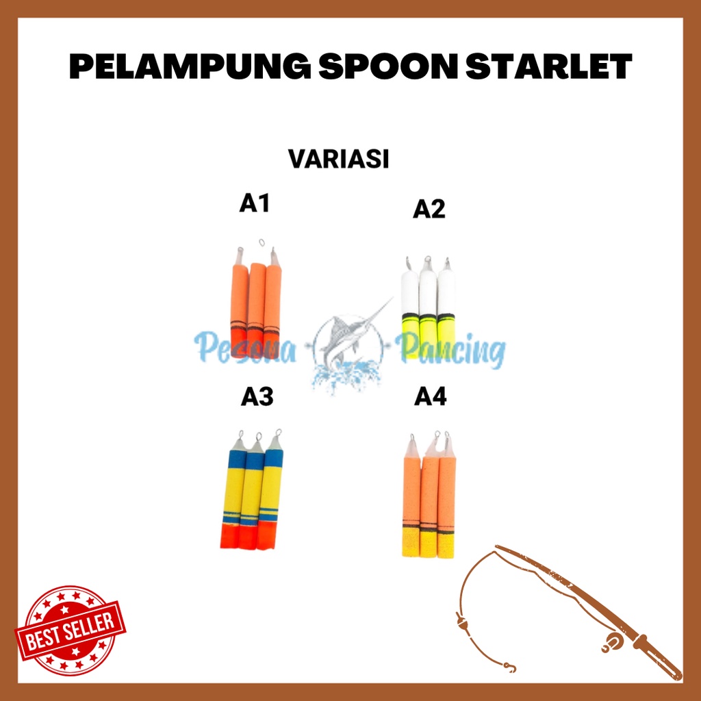 Pelampung BUSA SPON STARLET 3 CM