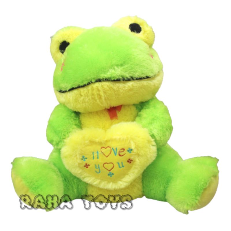 Boneka Keropi Love Duduk Ukuran Jumbo Besar