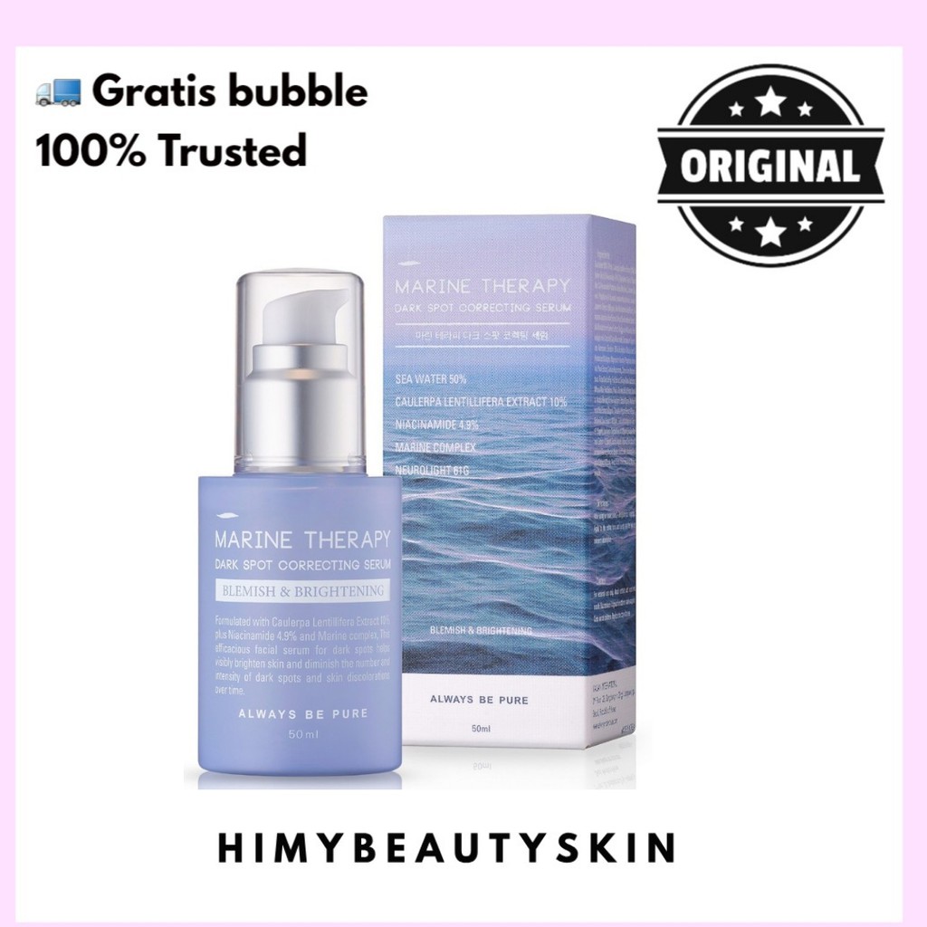 Always Be Pure Marine Therapy Dark Spot Correcting Serum 50ml Original 100%