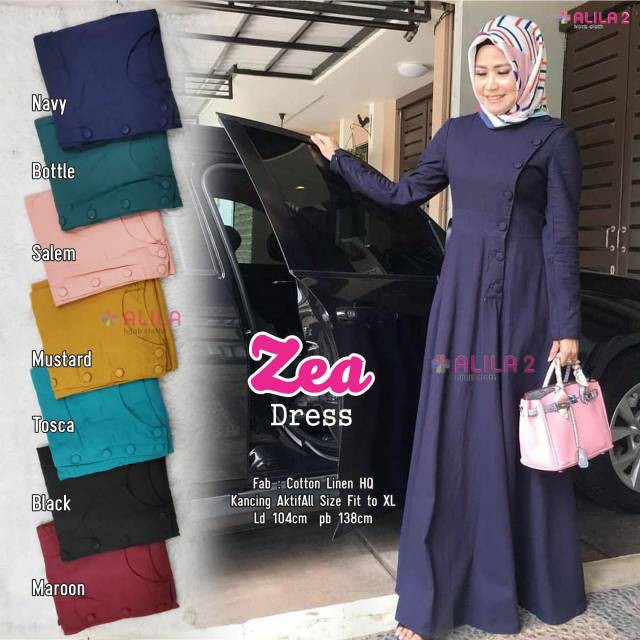 AL ZEA DRESS BY ORIGINAL ALILA HIJAB