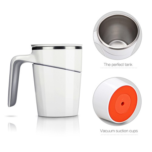 SUCTION MUG SPILL FREE MUG - tahan panas anti tumpah RANDOM