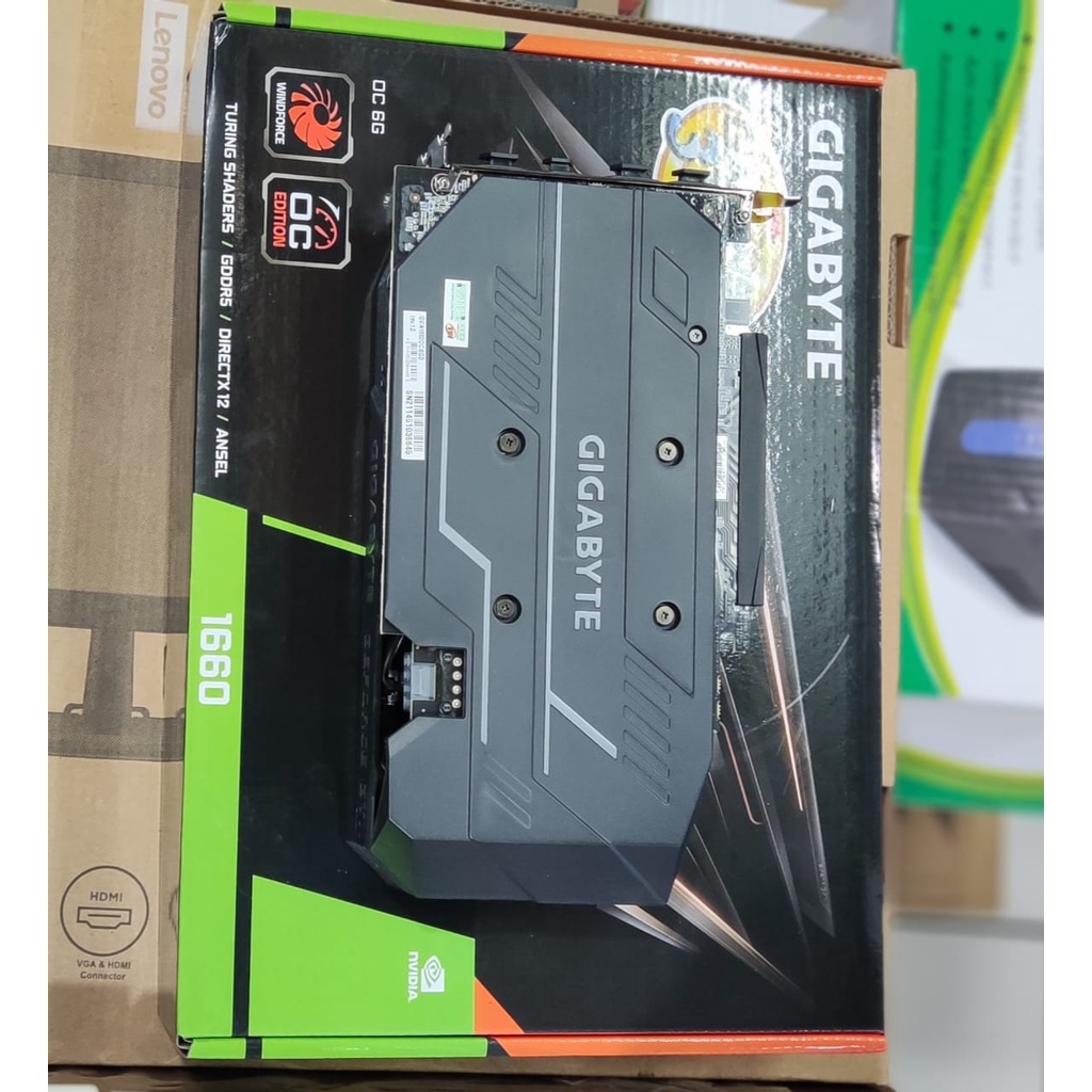 GIGABYTE GeForce GTX 1660 OC 6GB GDDR6 192-bit