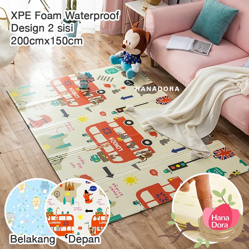 NB Foldable XPE Playmat - Matras/Alas Bermain