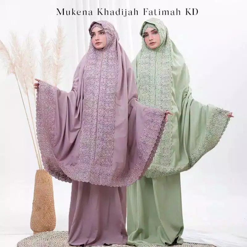 MUKENA DEWASA FATIMAH KHADIJAH MUKENA KHADIJAH MUKENA JUMBO MUKENA ALA SYAHRINI MUKENA BORDIR