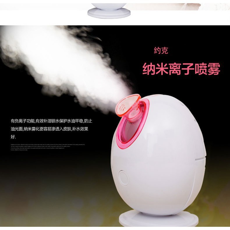 Facial Hot Steamer Steaming Sauna Face Cleaner Black Head Inhaler Spa Relax