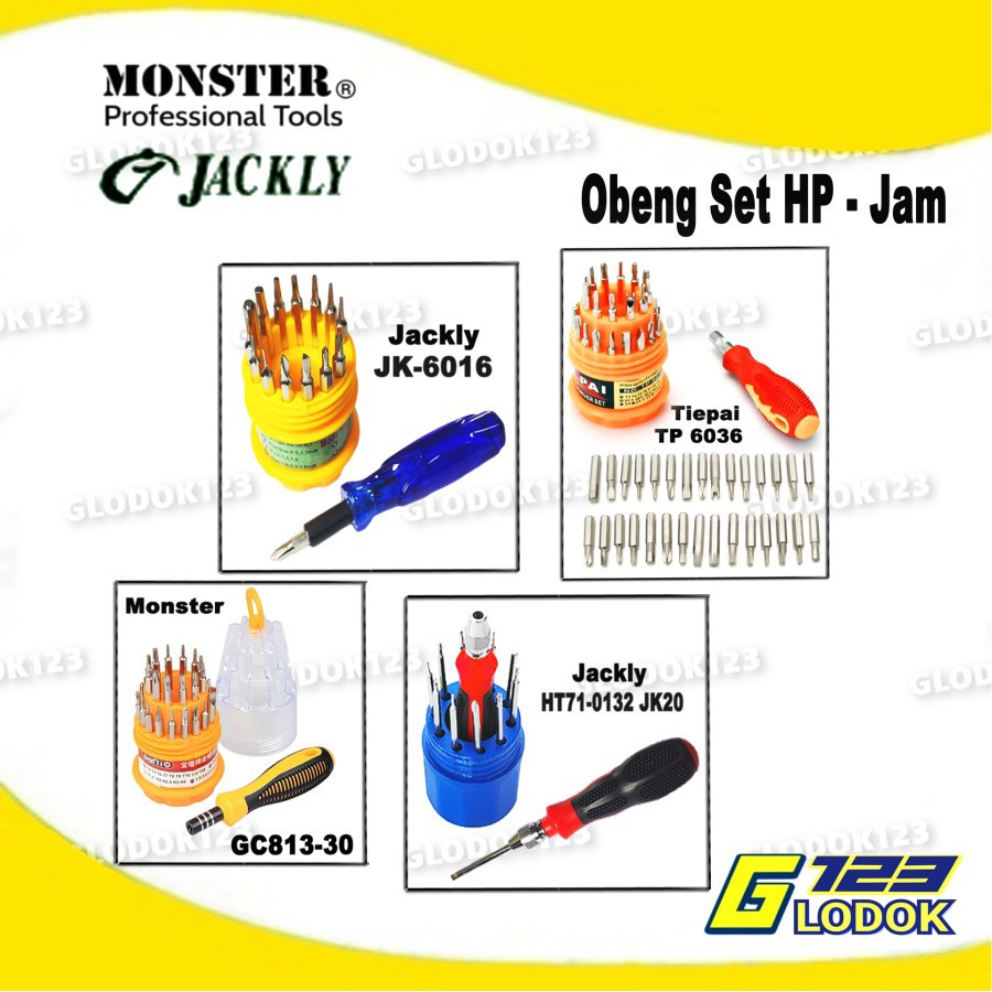 Obeng HP - Jam - Repair Tool Set