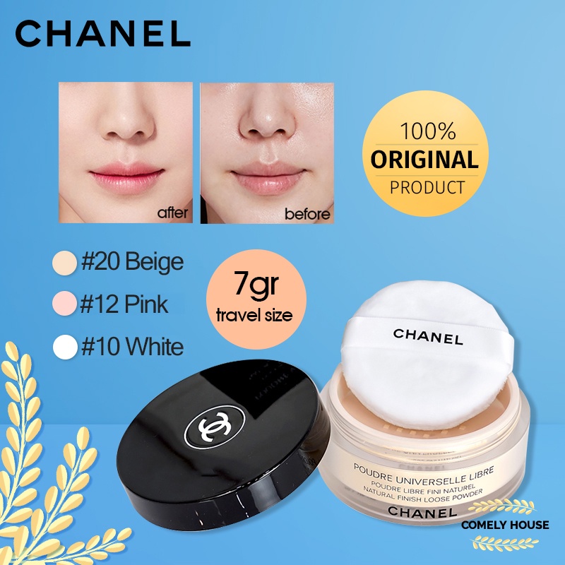 Chanel Natural Finish Loose Powder 7g N10 N12 N20 Whitening/Oil Control/Moisturizing Lightweight Per