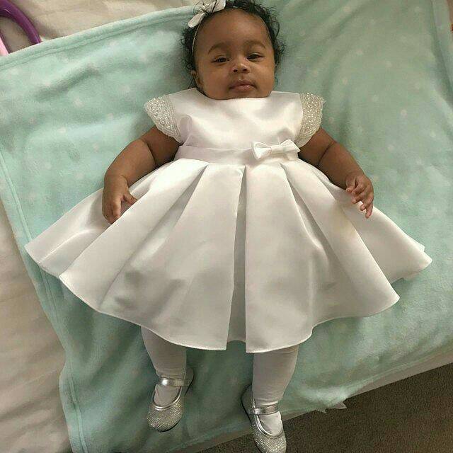 READY gaun amelia pearl Baju baptis aqiqah ulang tahun mewah by neychan