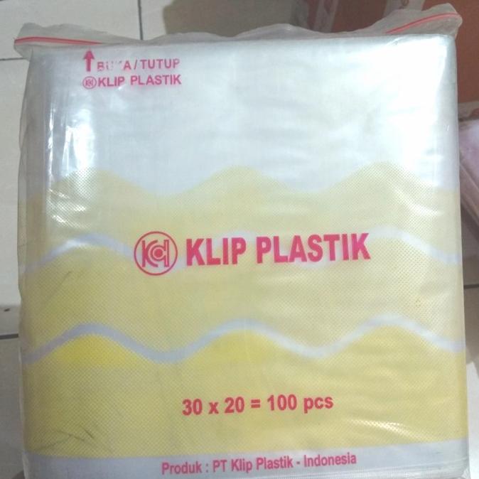 PLASTIK KLIP 20 X 30 CM TEBAL 0,5 / PLASTIK KLIP BAJU