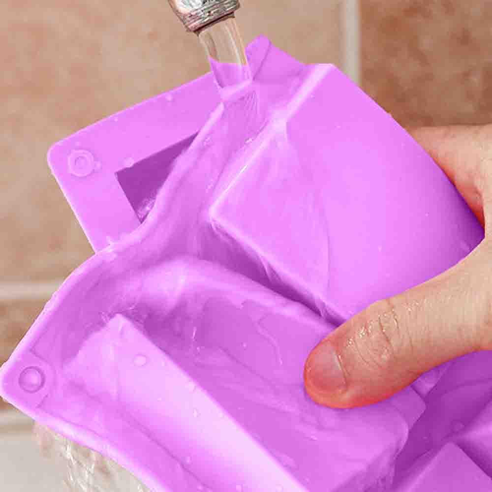 CHOOKYY Silicone Soap Mold Making Supplies DIY Craft Perlengkapan Sabun Rongga4/6