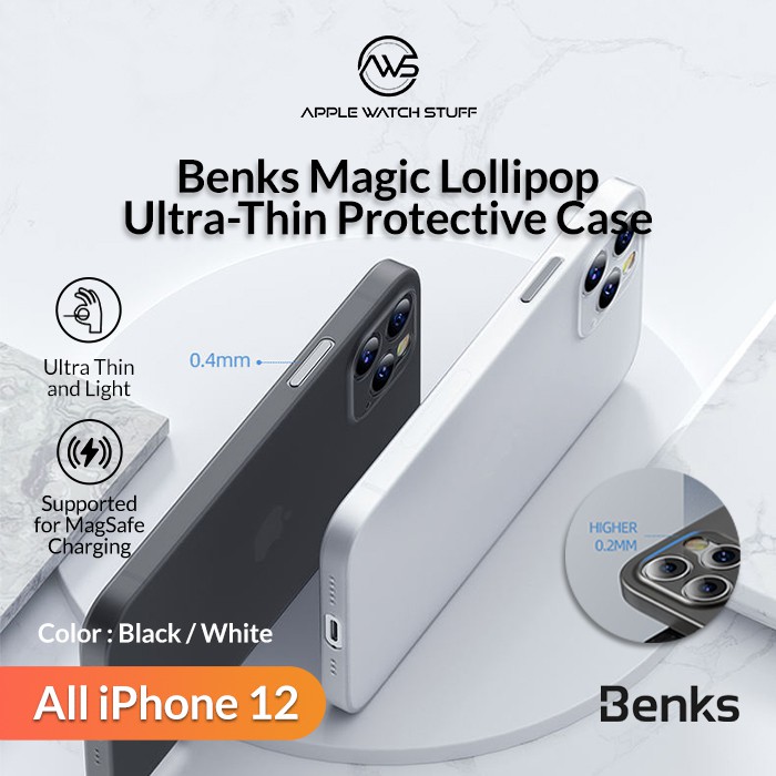 Benks Magic Lollipop Colorful Ultra-Thin Protective Case for iPhone 12