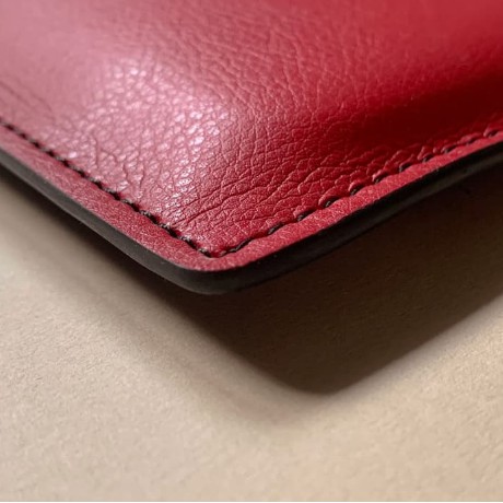 Tas/Case/Softcase/Leather Laptop Sleeve - Black/Red (Fit Macbook 13&quot;)