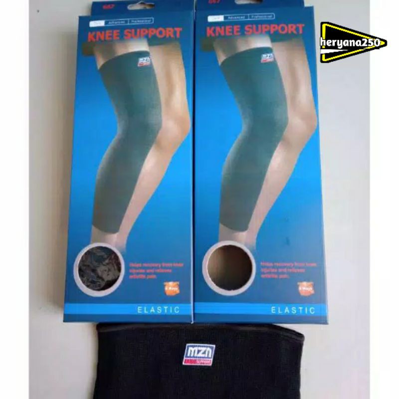 KNEE SUPPORT MZN LONG/PANJANG DEKER LUTUT VOLI / VOLLY / VOLLEYBALL , MZN PANJANG pelindung lutut