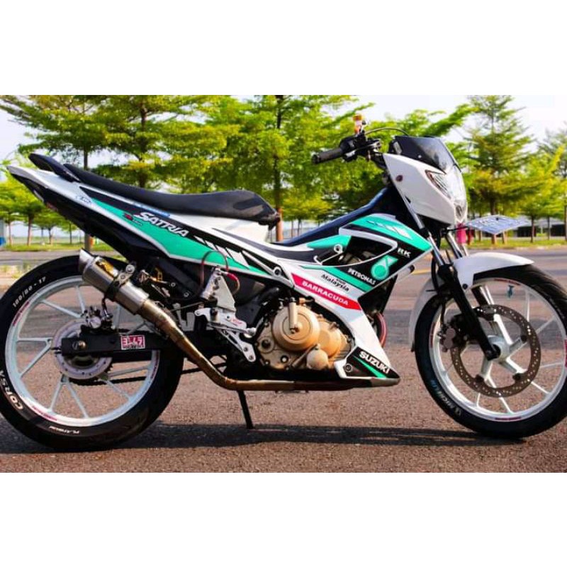 Underbun satria Fu Cakram ub satria Fu tebal 12mm Kualitas Terbaik underbone custom Fu bukan ub Ngrt