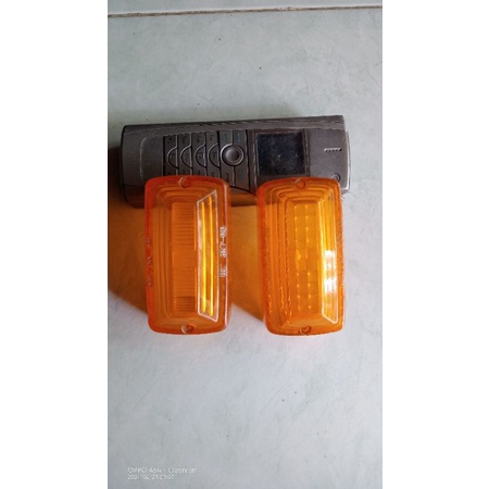 Mika kaca tutup lampu sein riting sen yamaha V75 pnp V80 original