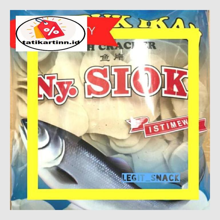 

S50Tat Krupuk Ikan Ny Siok Kerupuk Mentah Ready Gojek Jakarta Atr05Ytt