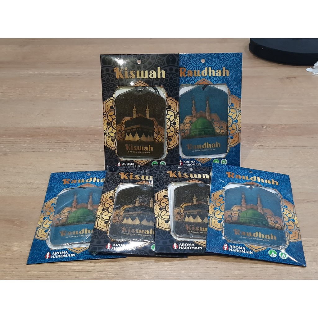 Parfum Gantung Mobil Aroma Haromain Kiswah dan Raudhah
