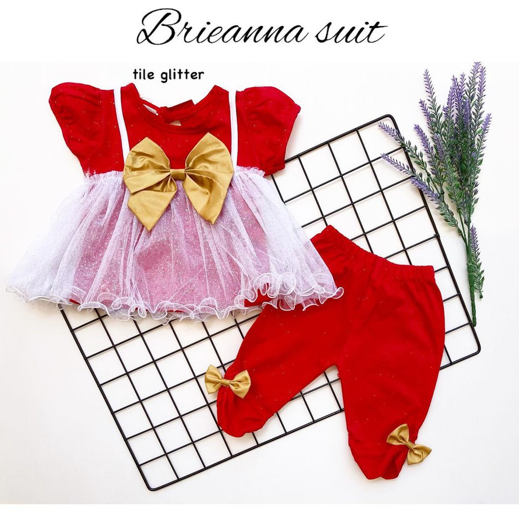 babeebabyshop BRIEANNA DRESS / MOMMY’s PRINCESS jumper set dress anak dress bayi grosir baju anak grosir baju bayi