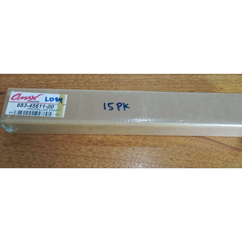 propeller shaft yamaha 15hp