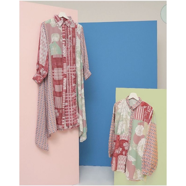 nami shirt dress benang jarum new