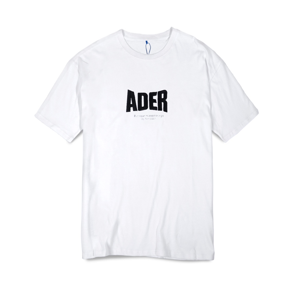 Ader Error Embroidery Logo T-Shirt White