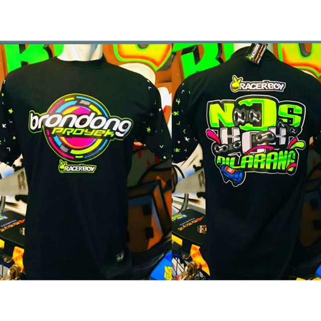 Kaos Brondong proyek [Motif Lengan]