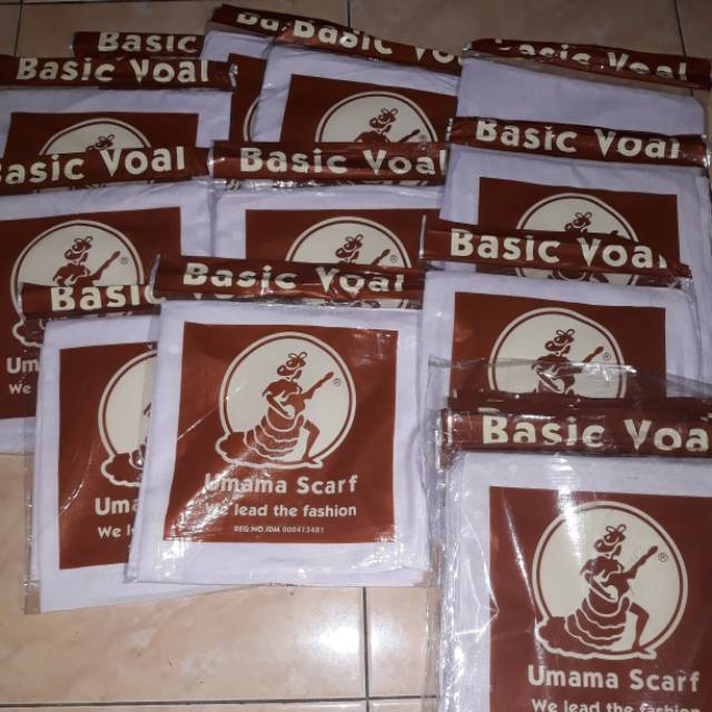 Umama basic voal S4 khusus putih ready stock