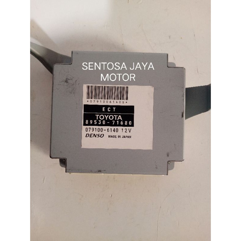 ECU ECT TRANSMISI/MODUL FORTUNER BUILD UP ASLI 89530-71680 ORIGINAL