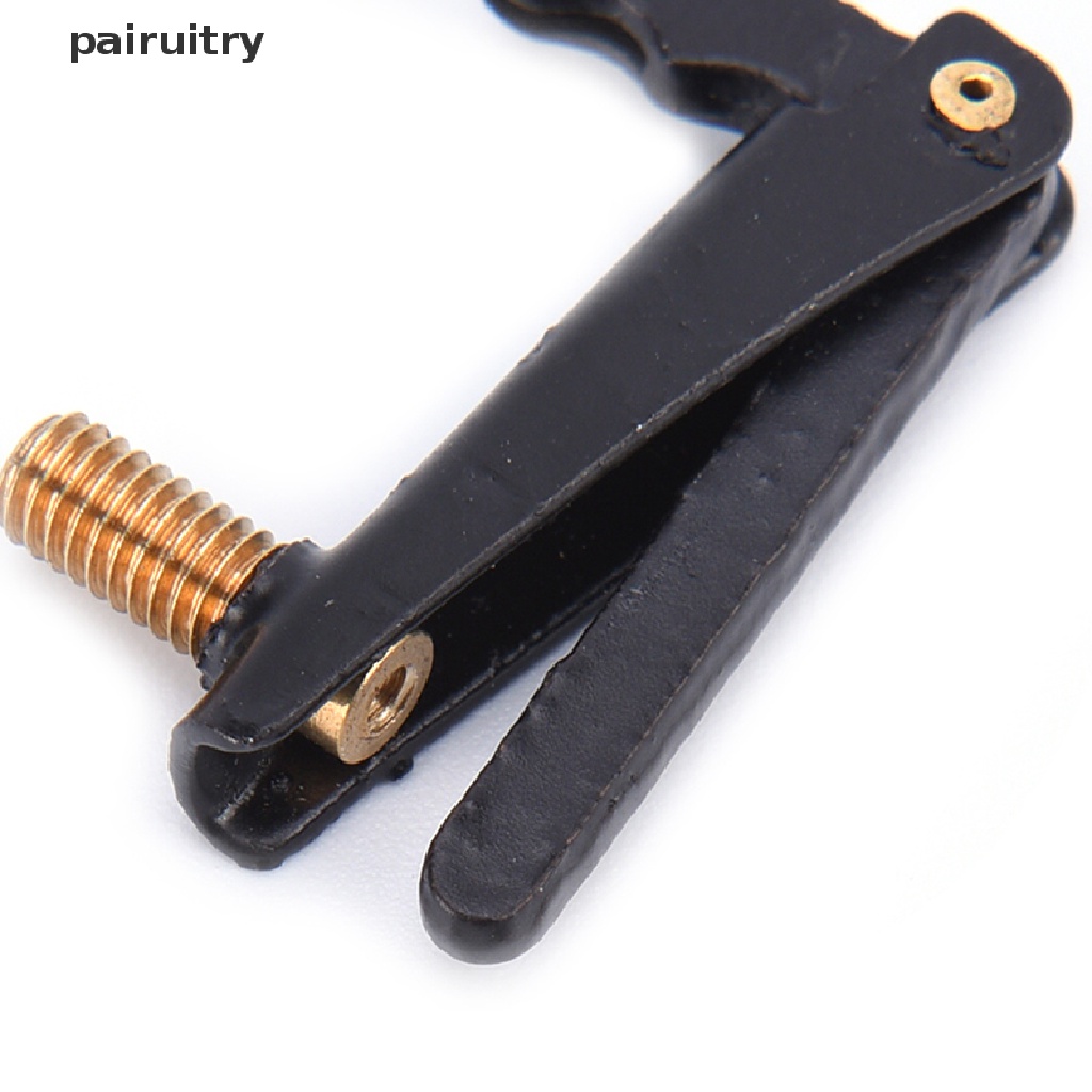 Prt 4pcs Fine Tuner Bahan Metal Warna Hitam Untuk Biola 4 / 4 3 / 4