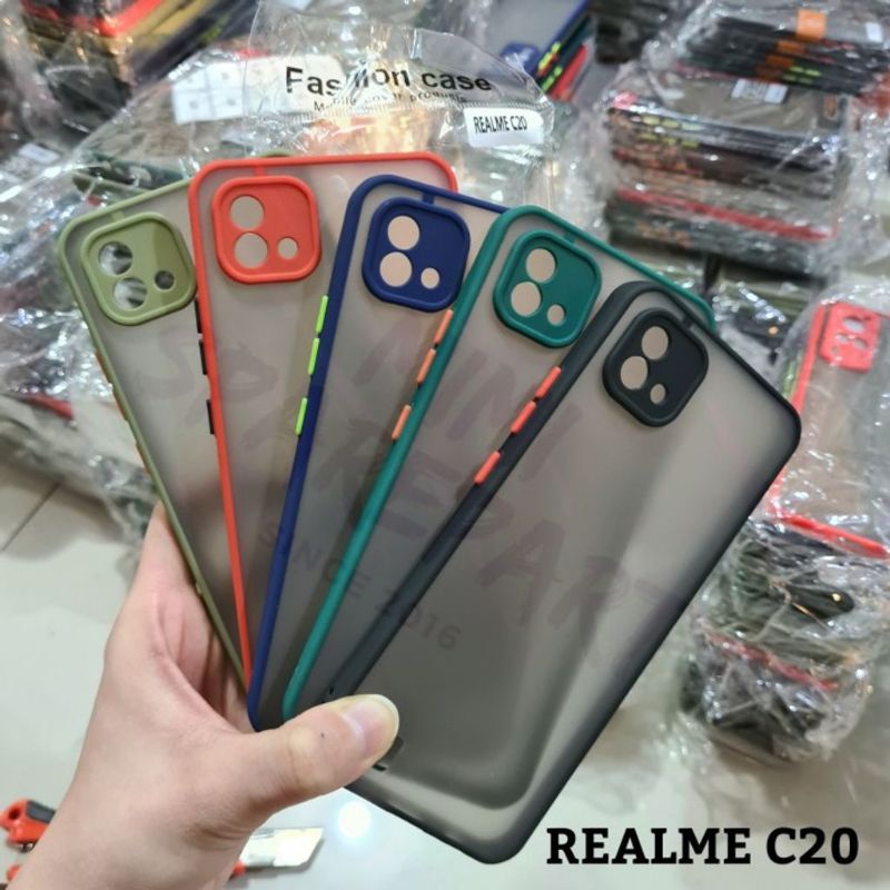 CASE REALME 7/ 7i/ C15/ C17/ C20/ C21/ C25/ Realme 8 pro AEROCASE PROTECT