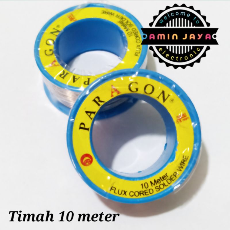 Timah solder 0,8mm panjang 10 meter