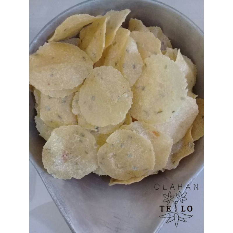 

1000gr KRUPUK SERMIER Pedas singkong asli