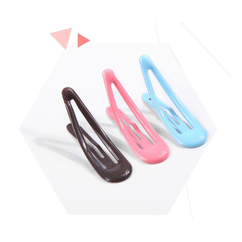 Jepit Fashion Korea Polos Warna Warni / Hairpin Korea