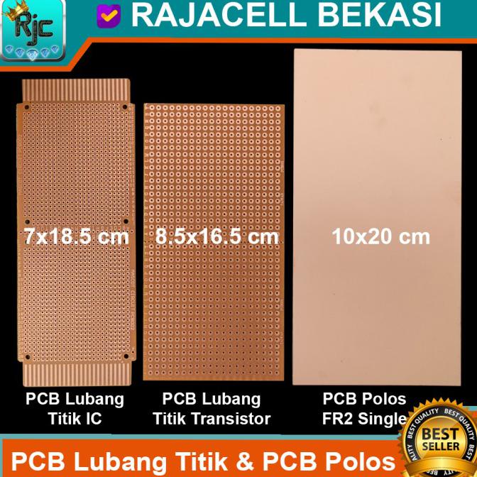 PCB Lubang Titik IC Transistor PCB Polos FR2 Circuit Board PCB Bolong - PCB Lubang IC