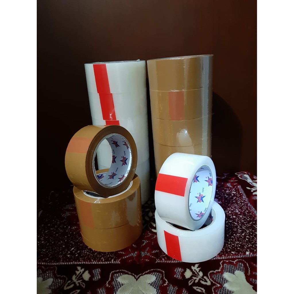 

PROMO LAKBAN 45MM X 100 YARD HOKI 888 TAPE - BENING COKLAT KUALITAS DAIMARU
