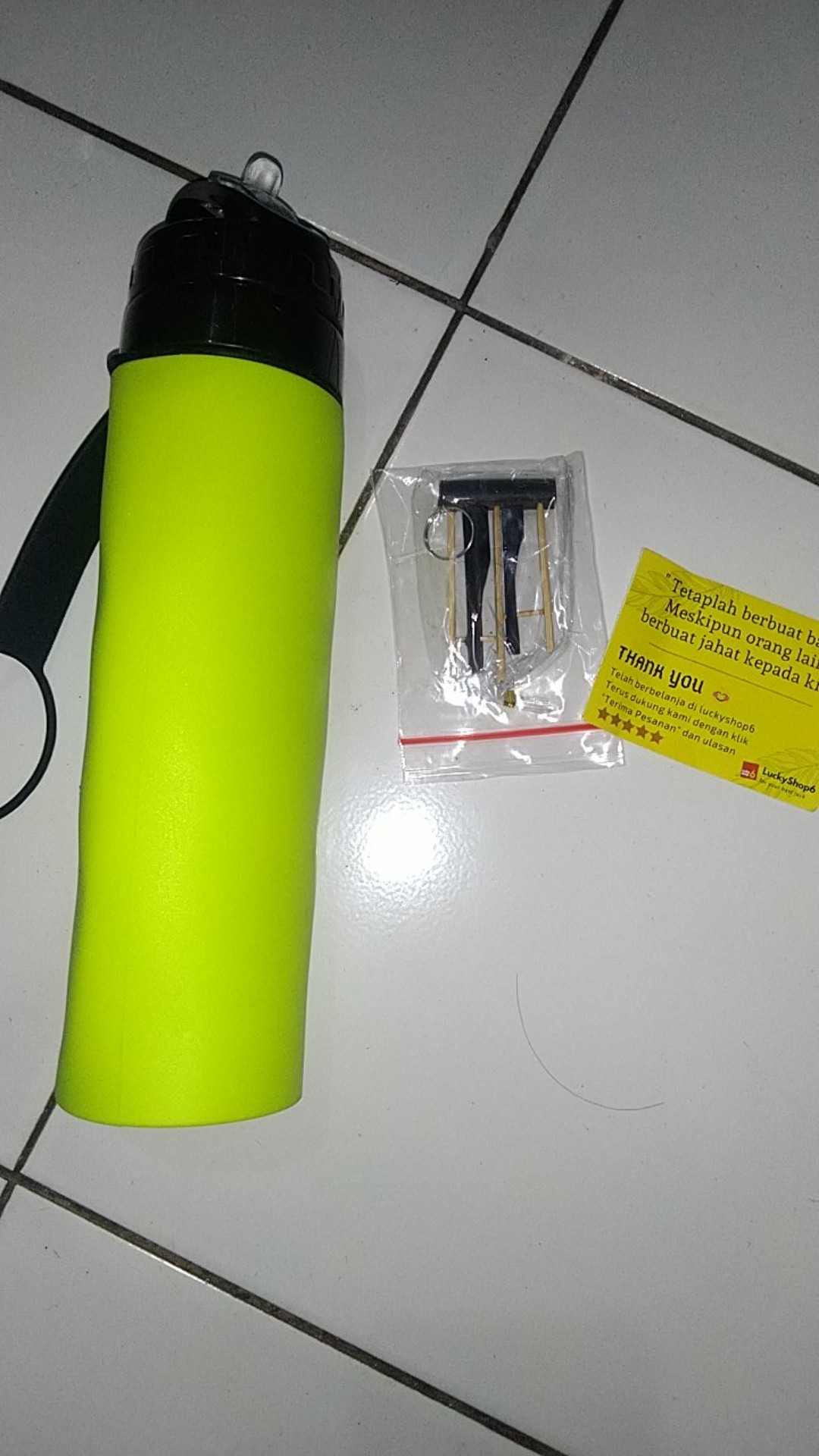 Botol Minum Lipat Gulung 600ml Silikon Tumbler Anak Olahraga Bpa Free Murah Food Grade Portable Gym